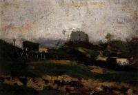 Gogh, Vincent van - View of Montmartre with Quarry